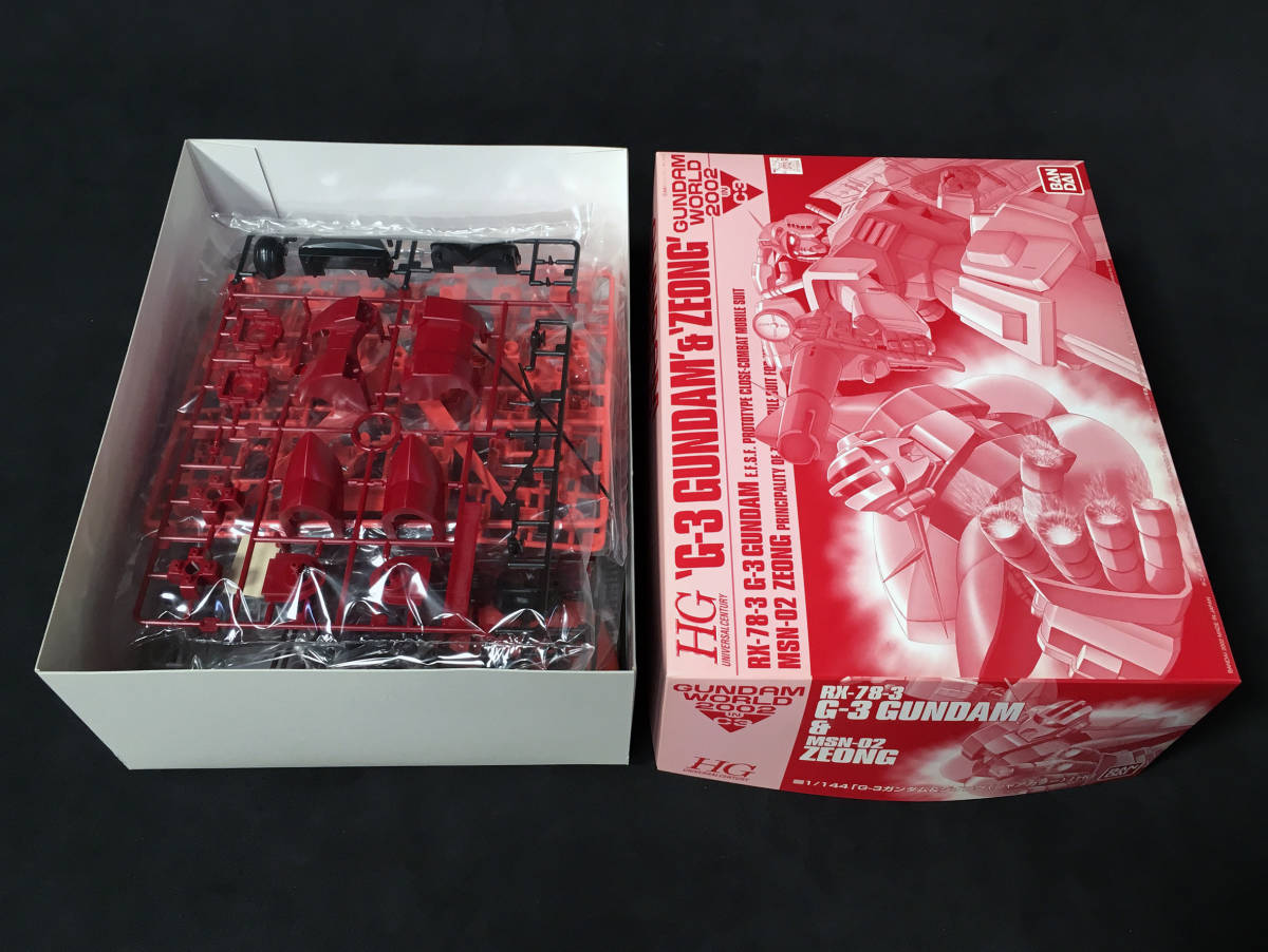バンダイ HG GUNDAM WORLD 2002 IN G3 限定モデル G3 GUNDAM & ZEONG