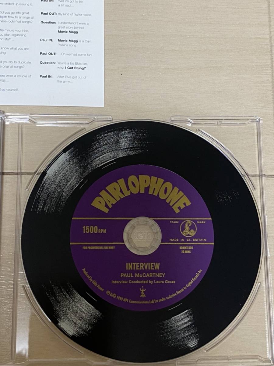 非売品 PAUL McCARTNEY/ RUN DEVIL RUN INTERVIEW DISC(Paul McCartney)｜売買された ...