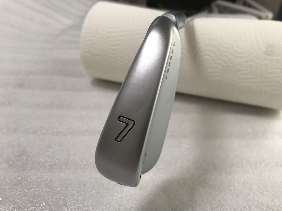 ピン i500 7番単品アイアン モーダスTOUR105 S ドットカラー 黒 コース