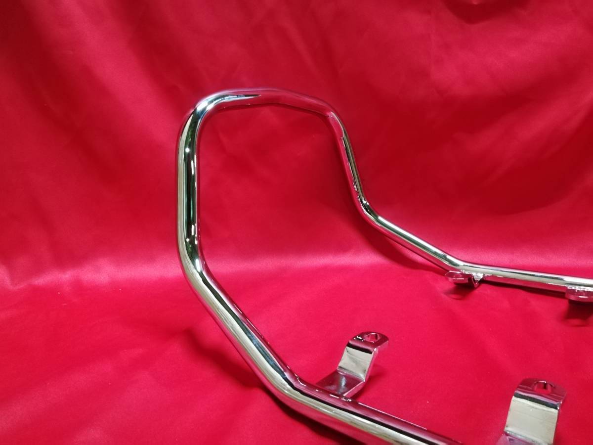 メッキ ZRX400&frasl;2 メッキタンデムバー ZRX400 | ZRX400-2 Z2タイプ ☆ タンデムバー ZRX&frasl;2 メッキ極太タンデムバー 黒 KAWASAKI : おまけ付 社外BEET