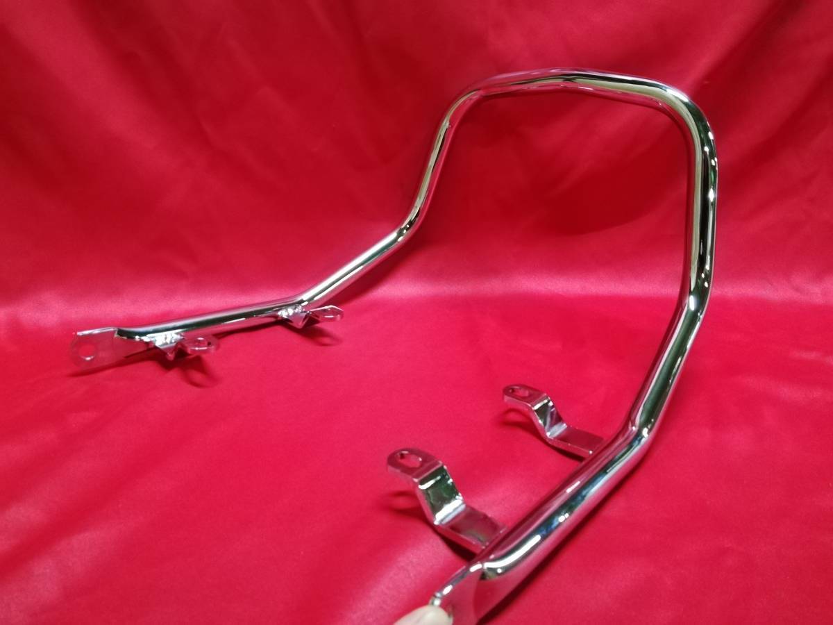 メッキ ZRX400&frasl;2 メッキタンデムバー ZRX400 | ZRX400-2 Z2タイプ ☆ タンデムバー ZRX&frasl;2 メッキ極太タンデムバー 黒 KAWASAKI : おまけ付 社外BEET