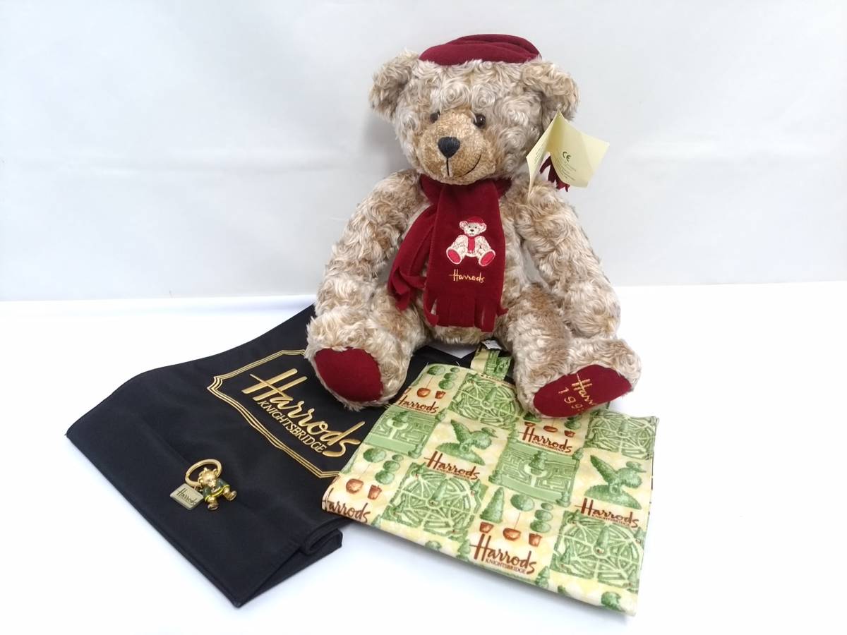 シルバー Harrods テディベアキーホルダー ハロッズ テディベア キーホルダー｜Yahoo!フリマ（旧PayPayフリマ）