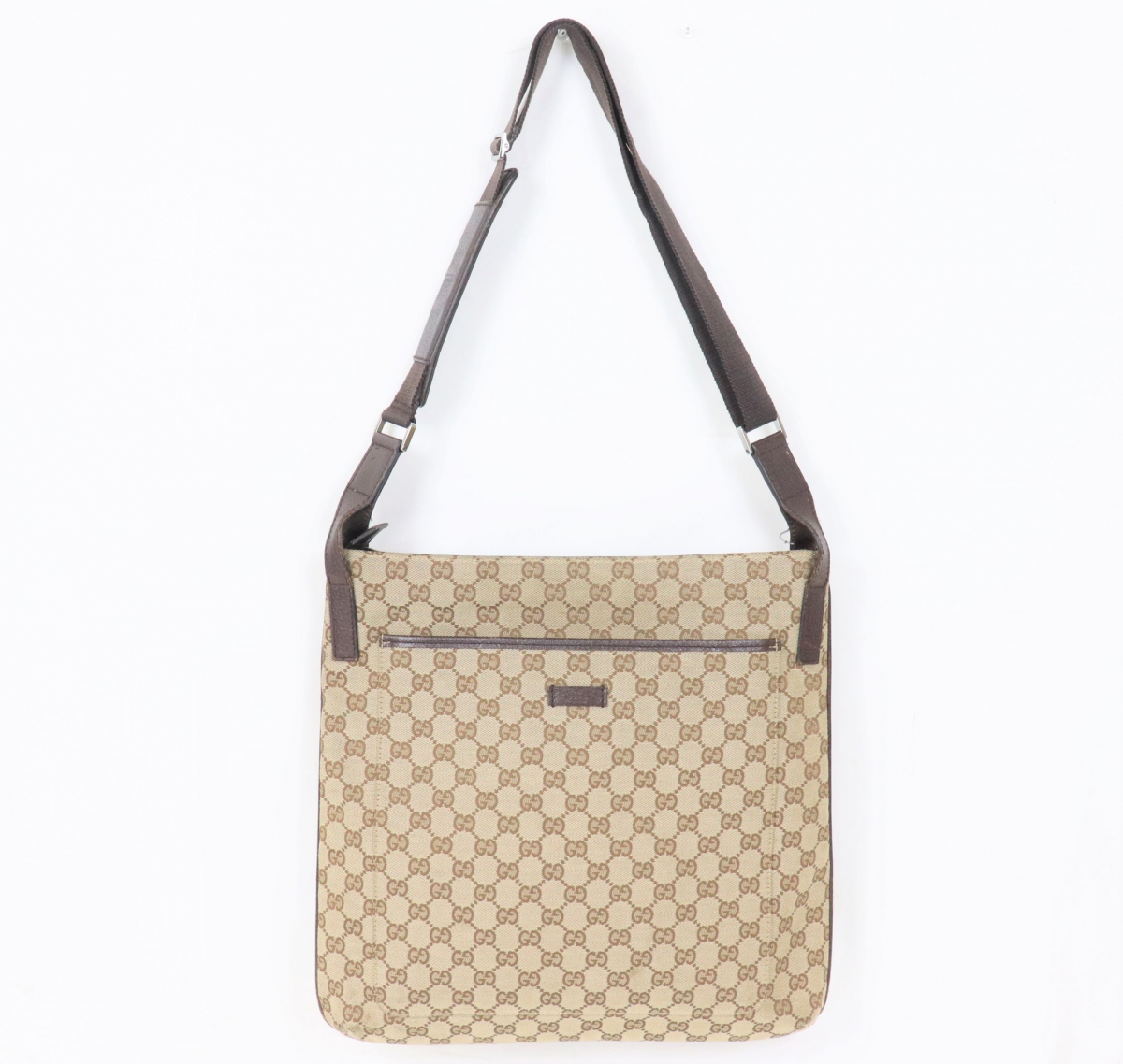 GUCCI グッチ ショルダーバッグ GGキャンバス 122791 13048 ブラウン 