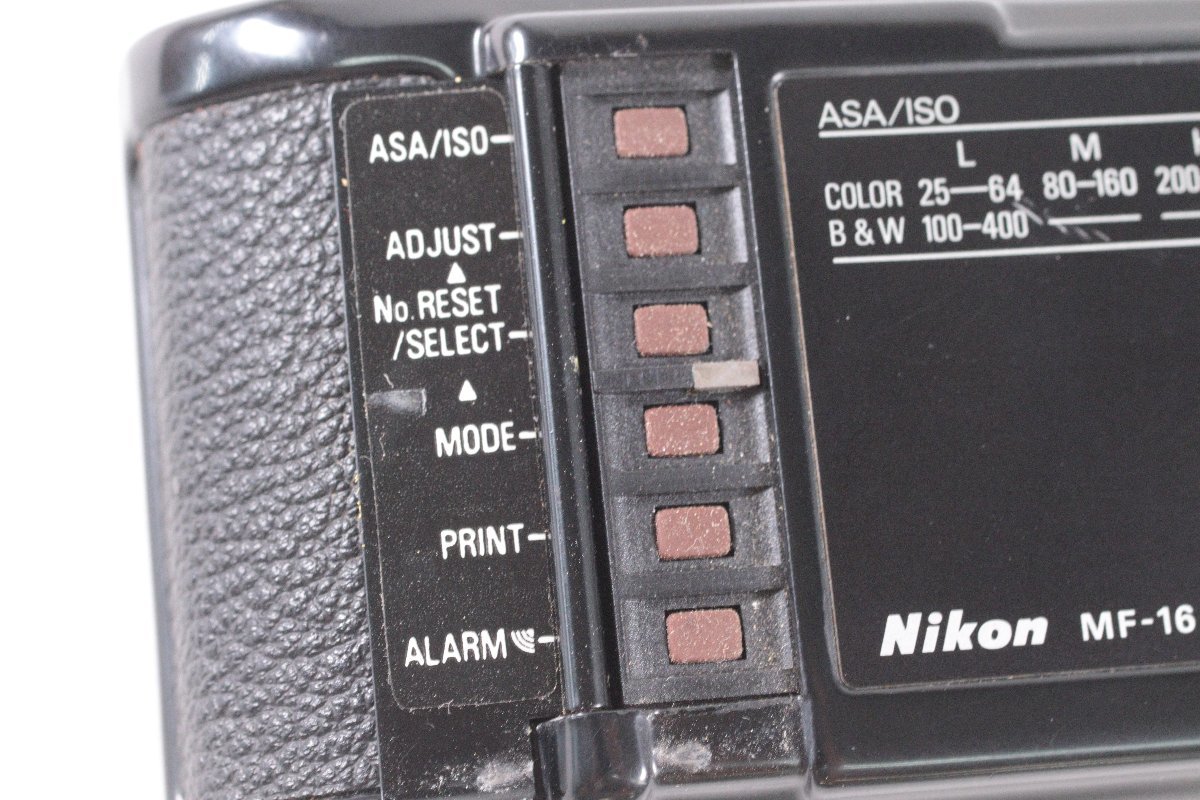 NIKON ニコン MF-16 DATA BACK データバック FM3A/NEW FM2/FA/FE2用 箱