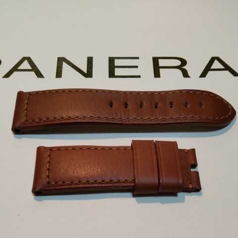 パネライ 純正 ラバーベルト OFFICINE PANERAI ブラウン 茶 OFFICINE PANERAI オフィチーネ パネライ 純正 正規 付属品 少数回
