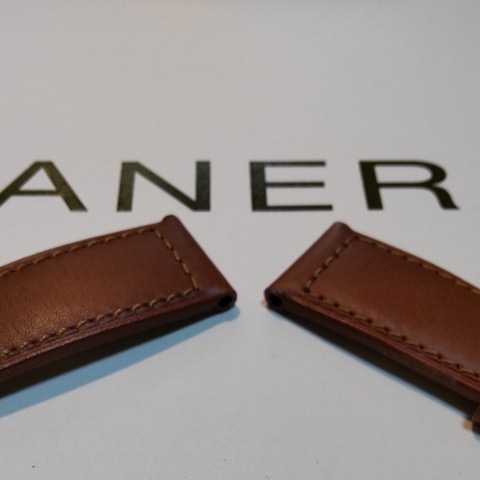 パネライ 純正 ラバーベルト OFFICINE PANERAI ブラウン 茶 OFFICINE PANERAI オフィチーネ パネライ 純正 正規 付属品 少数回