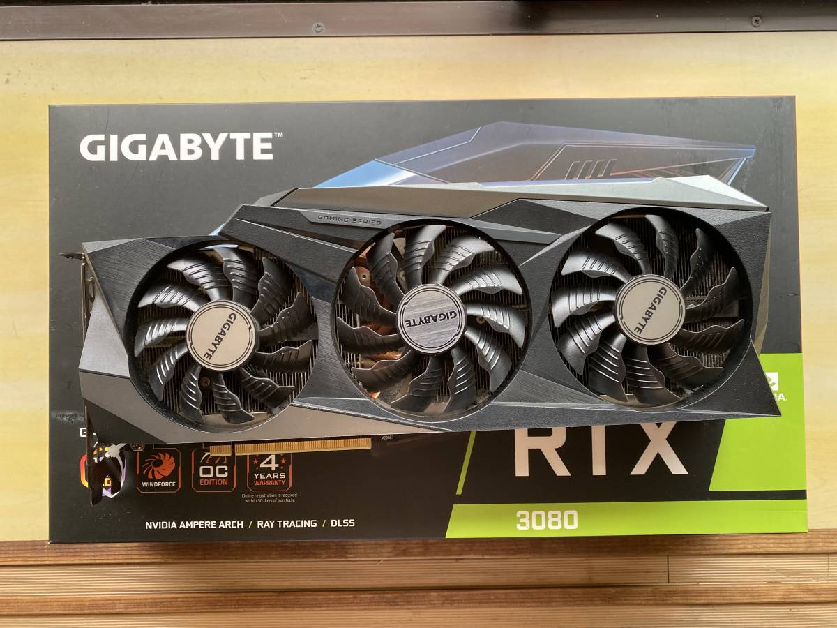 GeForce RTX NON-LHR GIGABYTE 0 非LHR GAMING OC GG-RTX3080-E10GB⁄TP 