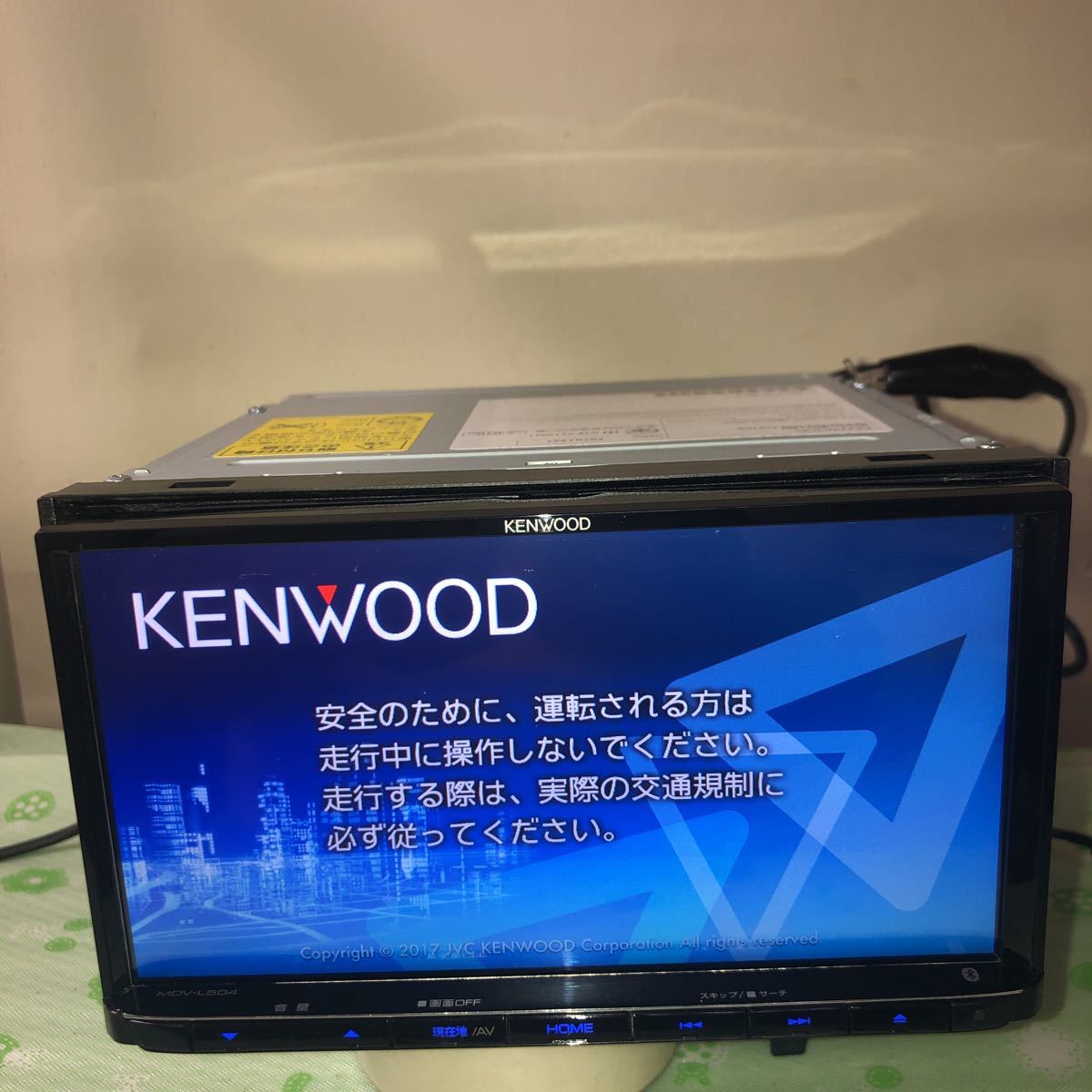 Yahoo!オークション - KENWOOD MDV-L504 彩速ナビ 2017年製 KENWOOD