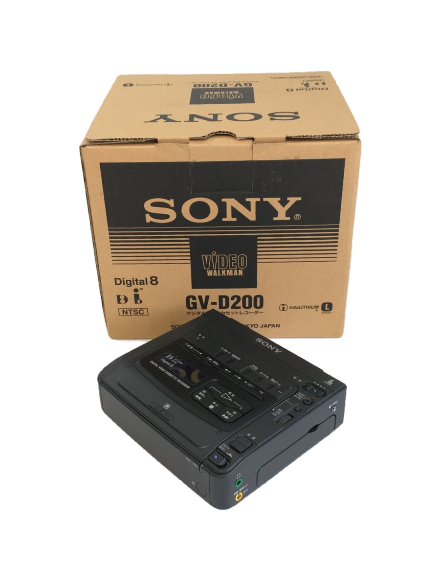 SONY◇GV-D200/SONY/デジタルビデオカセットレコーダー/2009年製/DGITAL8