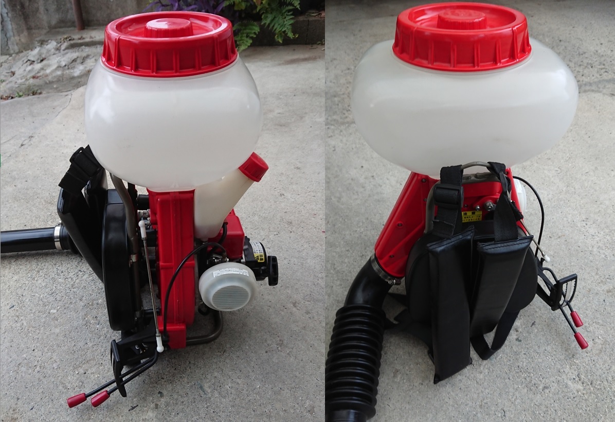美品 ゼノア製 背負い式 動力散布機 (MD2000EZ) 動噴 噴霧機 2 美品 ゼノア製 背負い式 動力散布機 (MD2000EZ) 動噴 噴霧機 2