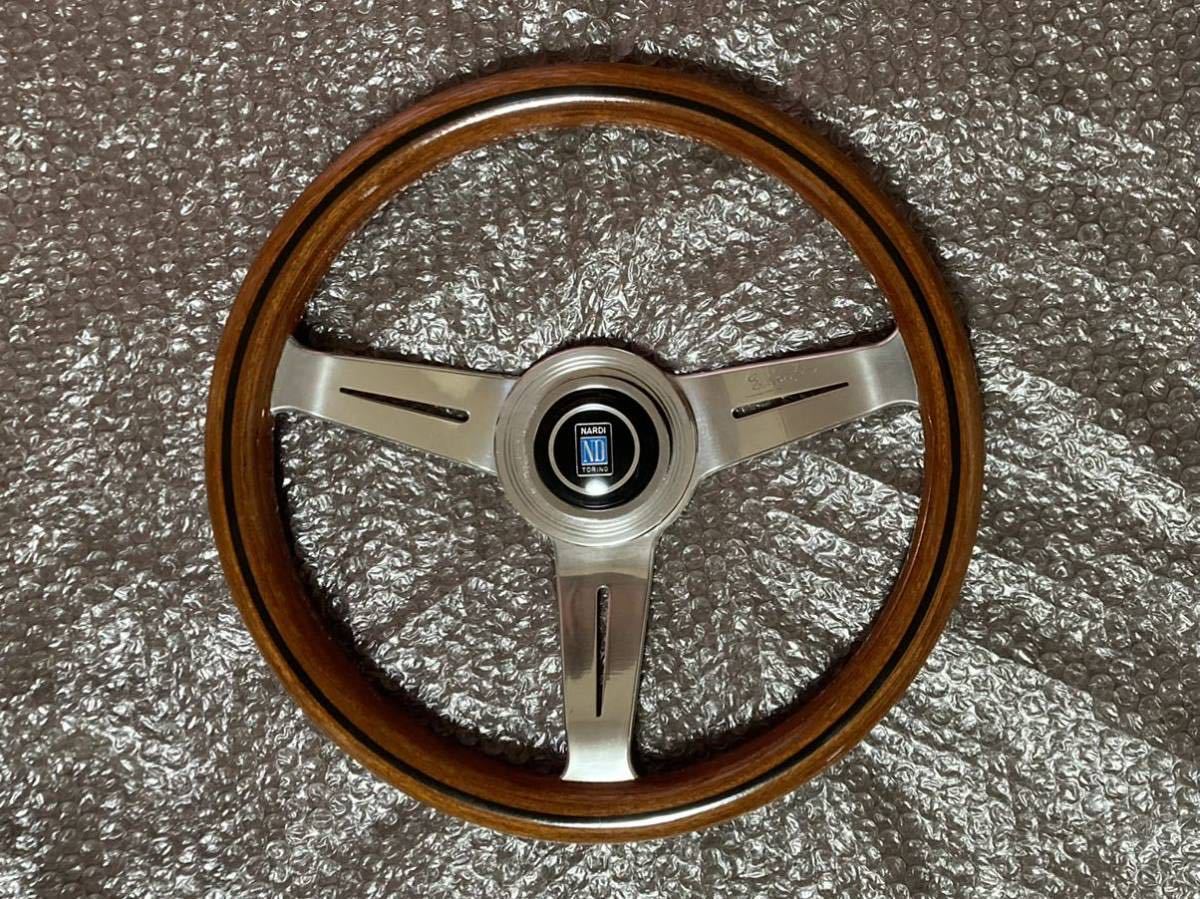 ナルディ NARDI クラシック 33φ ウッドステアリング 旧車 当時物 33 36