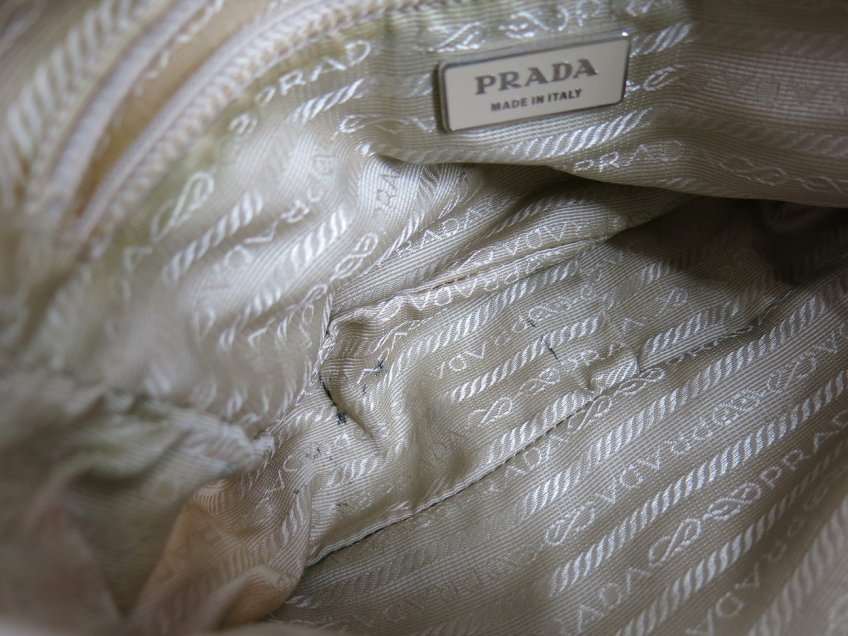 ○PRADA プラダ○メンズ○ポコノ ナイロン カーフ レザー○ショルダー 