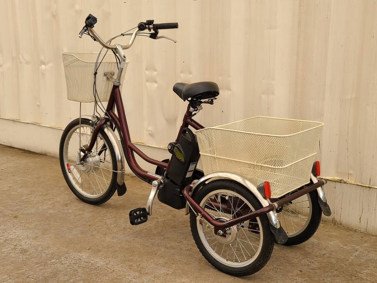 MG-TRM20EB 電動三輪自転車 ミムゴ 中古 電動アシスト三輪自転車