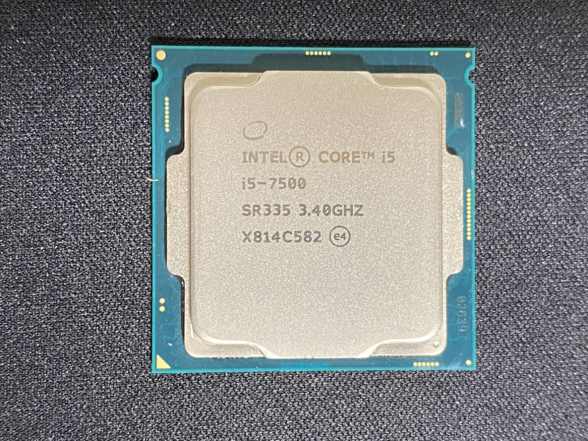 SALE，新作 ☆中古品☆ Intel CPU Core i5-7500 3.40GHz LGA1151