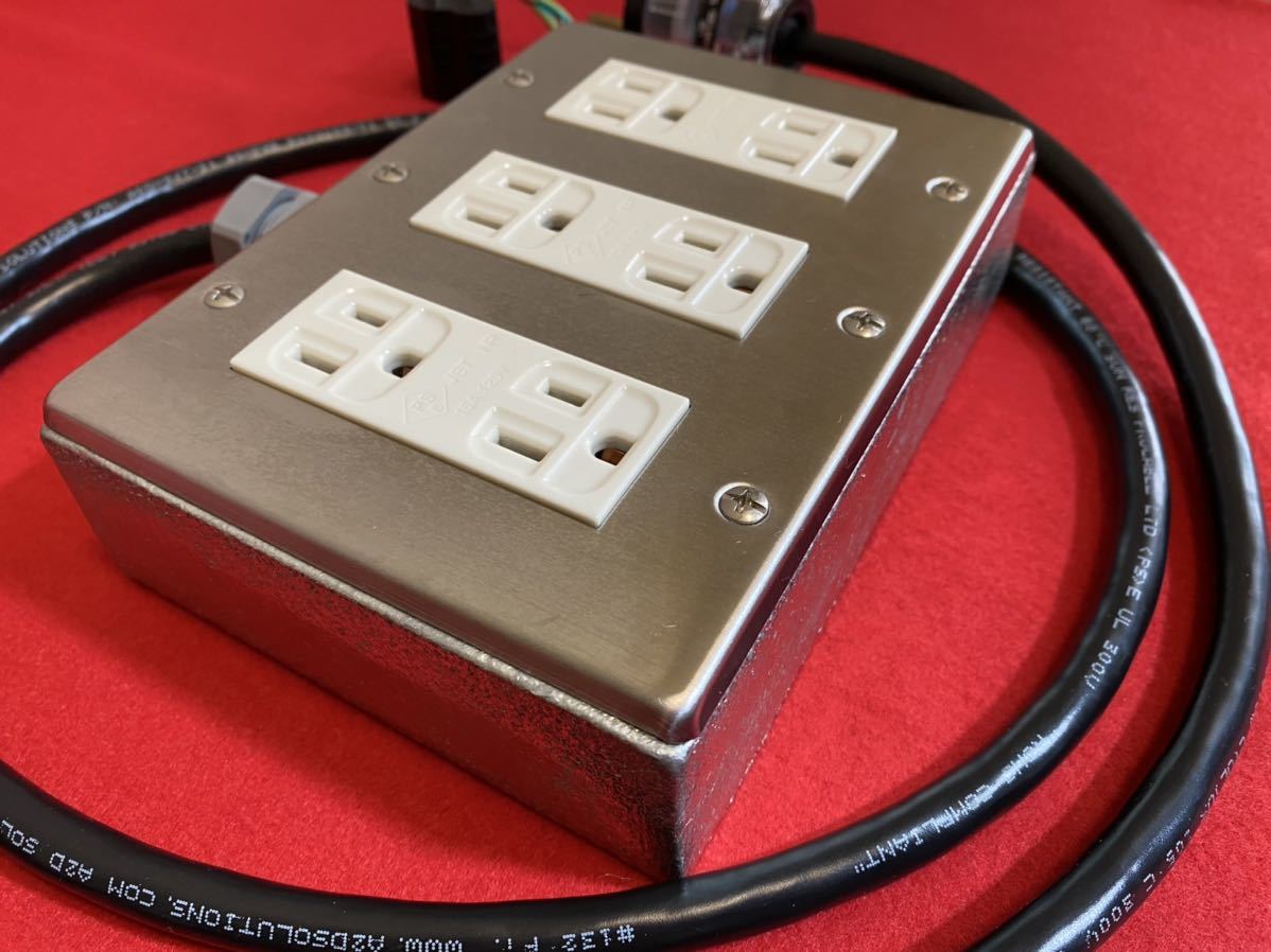 procable プロケーブル 重鉄電源タップ 6口 WATTGATE-5266i_2