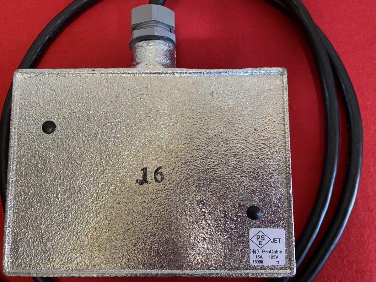 procable プロケーブル 重鉄電源タップ 6口 WATTGATE-5266i_9