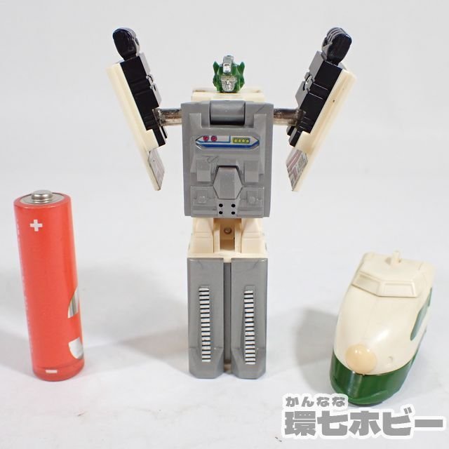 1WC18◇当時物 旧タカラ ダイアクロン トレインロボ No.3東北・上越