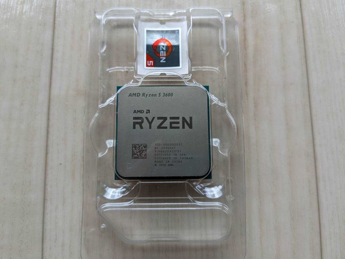 AMD Ryzen 5 3600 empty box | eBay AMD Ryzen 5 3600 BOX 国内正規品