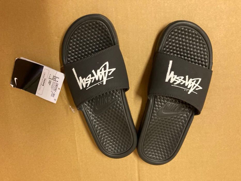 史上一番安い ステューシー Noir Off Slide Benassi Nike Stussy 25cm Us7 ナイキ Cw2787 001 サンダル オフノアール スライド ベナッシ サンダル Www Wfl128 Ca