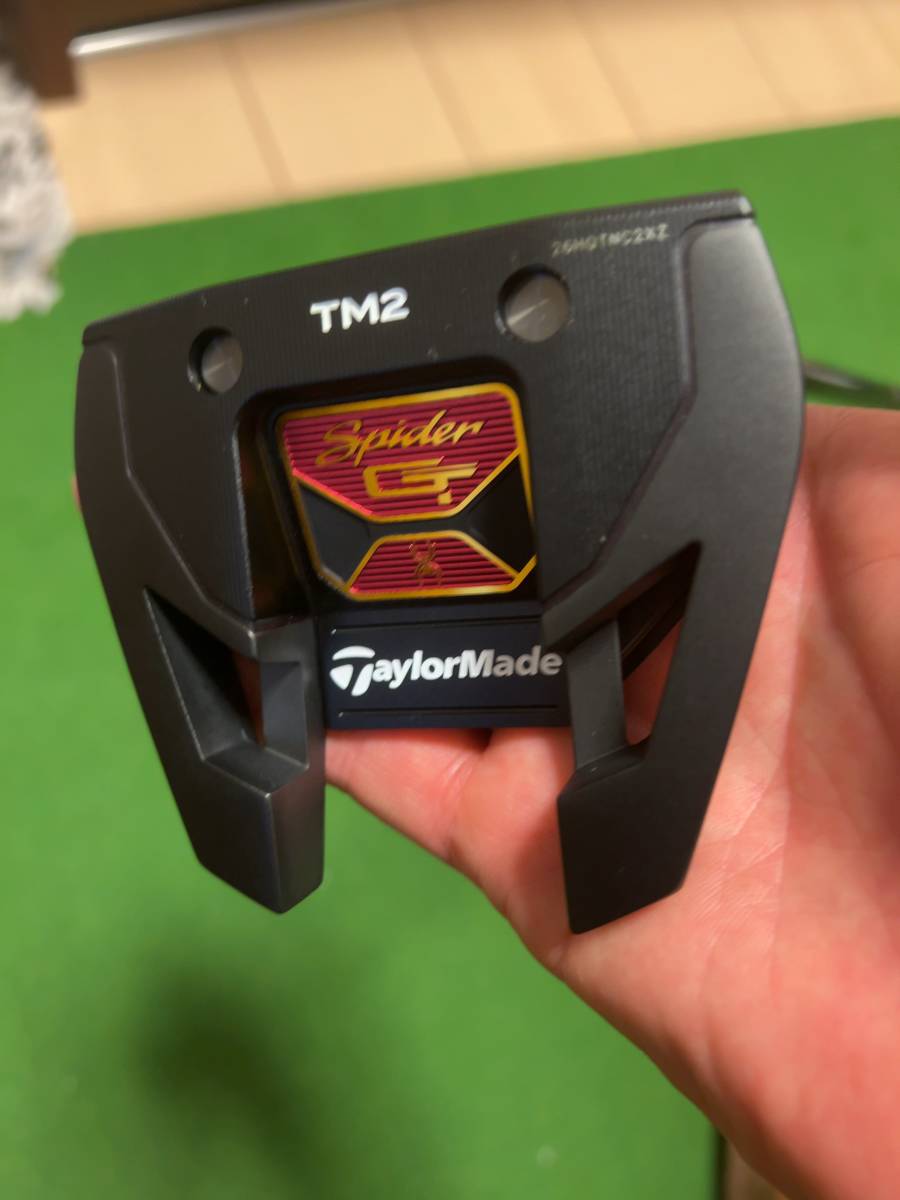 HOT，大得価 超 テーラーメイド 34インチ スパイダー GT ブラック TM2 トラスセンター パター 日本正規品 コース1ラウンドのみ使用(テーラーメイド)｜売買されたオークション情報、yahooの商品情報をアーカ 男性右きき用