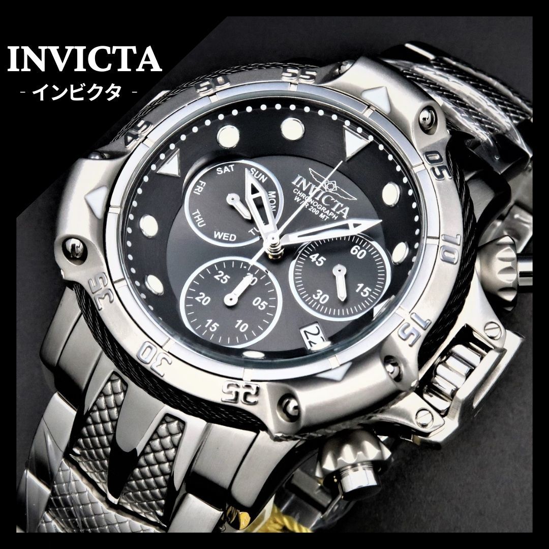 限定セール，高品質 圧倒的造形美 ポセイドン INVICTA Subaqua 26720 インビクタ サブアクア(クロノグラフ＋カレンダー)｜売買されたオークション情報、yahooの商品情報をアーカイブ公開 - オークファン その他