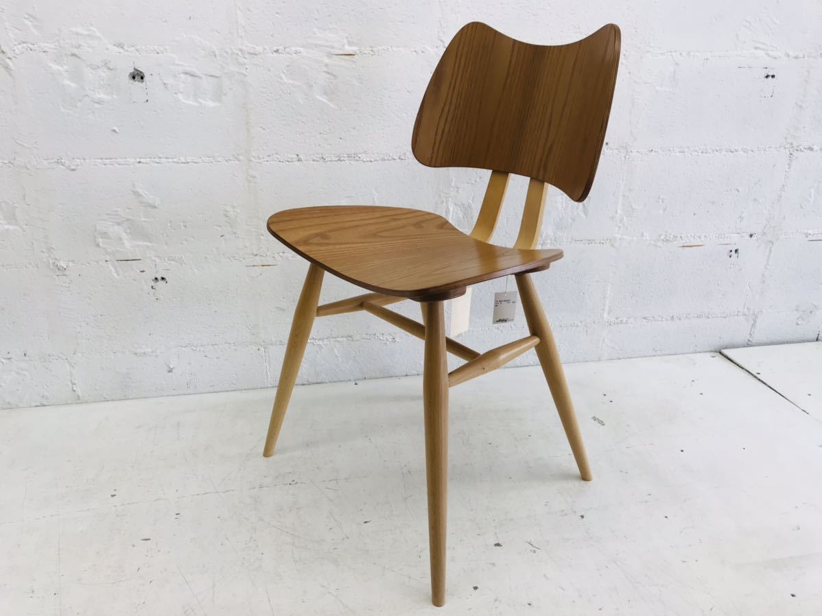 k0818-11☆展示品 美品 アーコール MARGARET HOWELL バタフライチェア