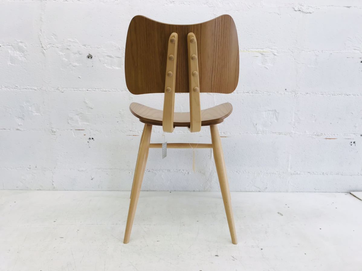 k0818-11☆展示品 美品 アーコール MARGARET HOWELL バタフライチェア