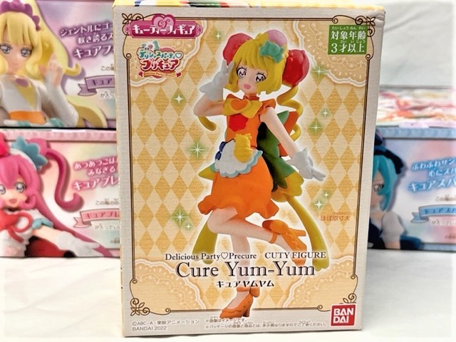 デリシャスパーティ プリキュア キューティー フィギュア 4 set キュア 