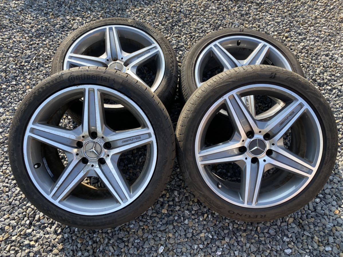 BENZ AMG ベンツ 純正 18インチ アルミホイール タイヤ4本セット