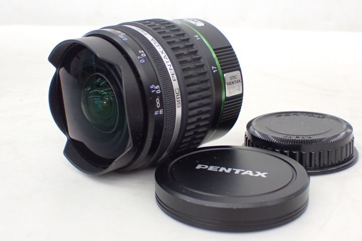 【送料無料，大人気】 PENTAX 魚眼ズームレンズ smc PENTAX-DA FISH-EYE10-17mm F3.5-4.5 ED IF 現状販売 ペンタックス フィッシュアイ 673F4-2(ペンタックス)｜売買されたオークション情報、yahooの商品情報をアーカイブ公開 - オー ペンタックス