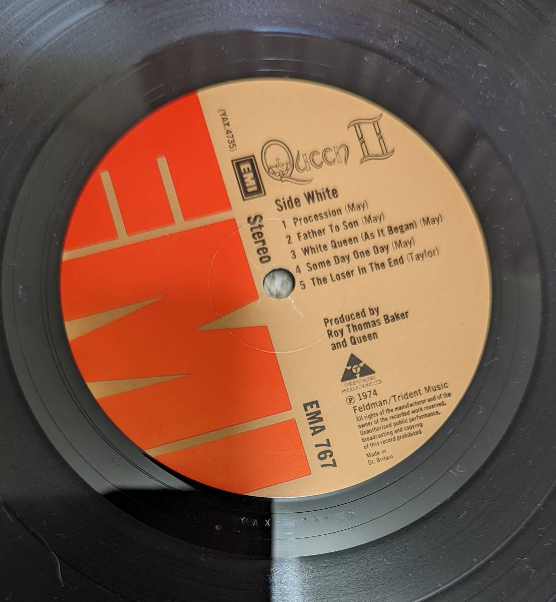 1円！極上盤！UKオリジナル盤！イギリス 英国 レコード QUEEN II