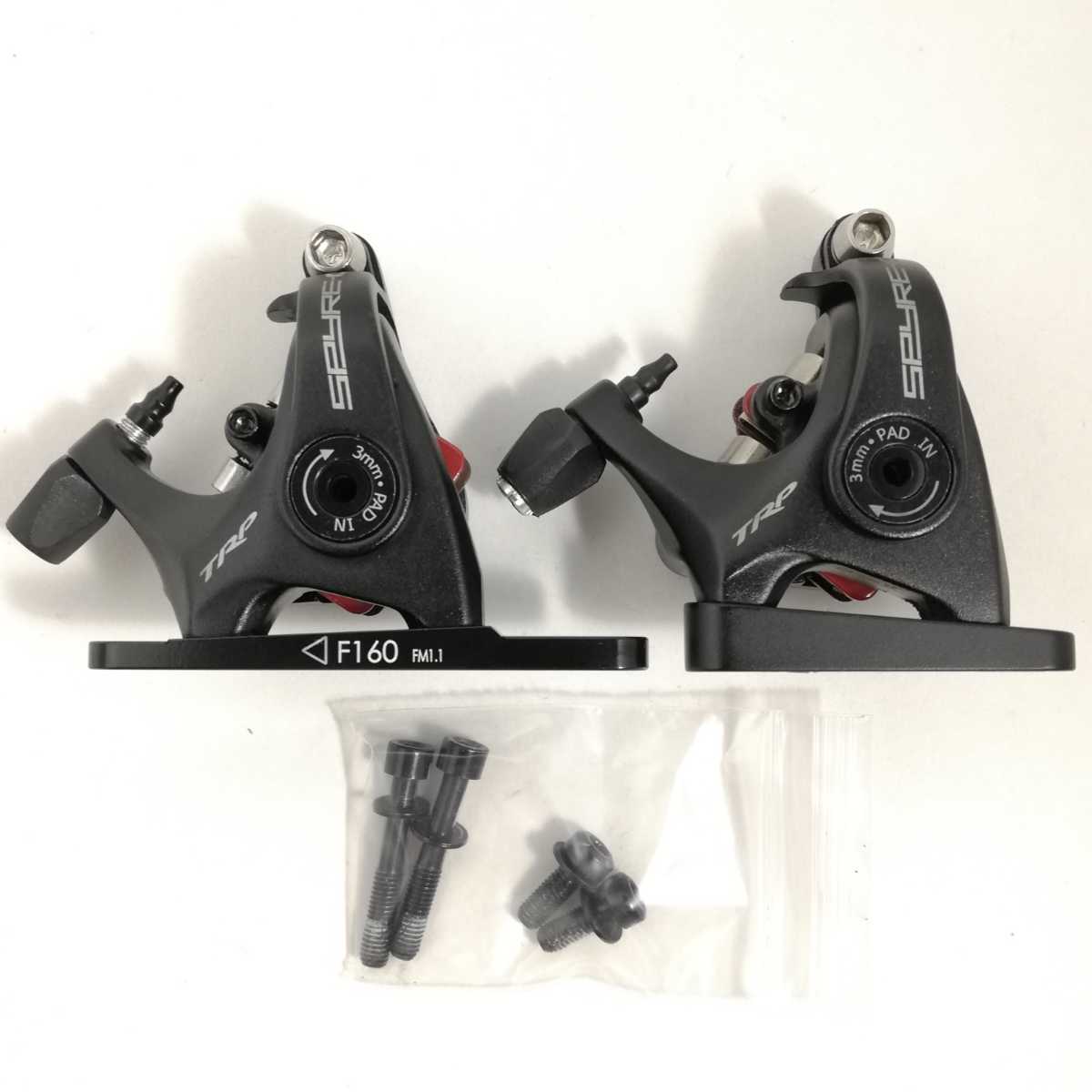 TRP Spyre 機械式ディスクブレーキキャリパー Post Mount 前後 1SET
