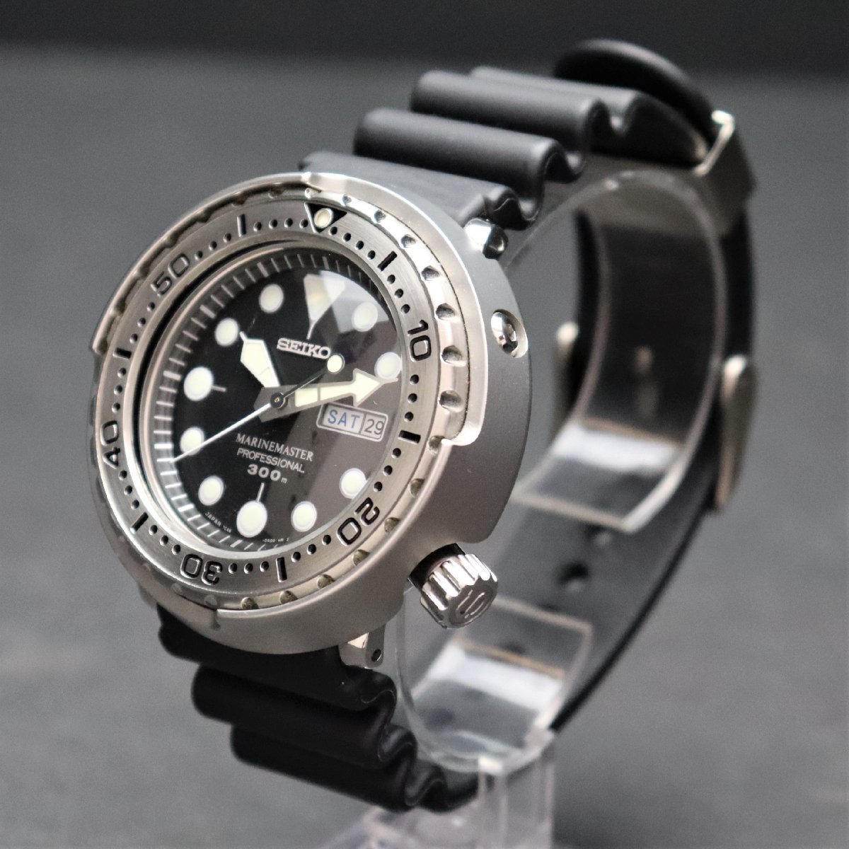 希少 SEIKO セイコー マリンマスター ダイバーズ 300m飽和防水 
