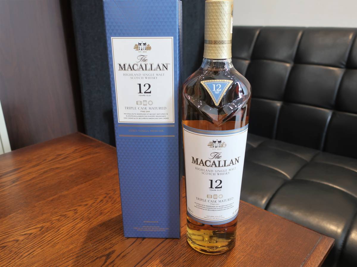 トリプルカスク 12年 ザ・マッカラン マッカラン : MACALLAN 2本 The