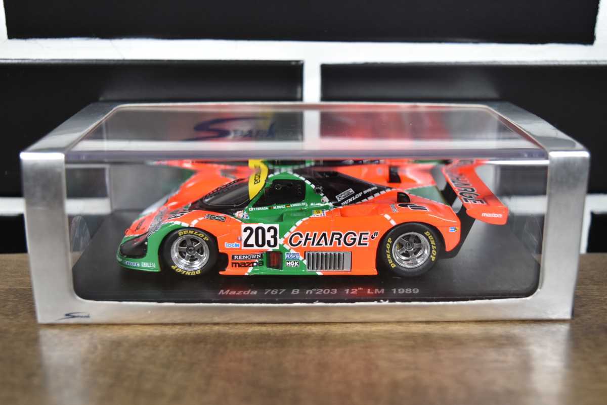 スパーク 1/43 マツダ 767B LM 1989 S0645(レーシングカー)｜売買されたオークション情報、yahooの商品情報をアーカイブ公開 - オークファン レーシングカー