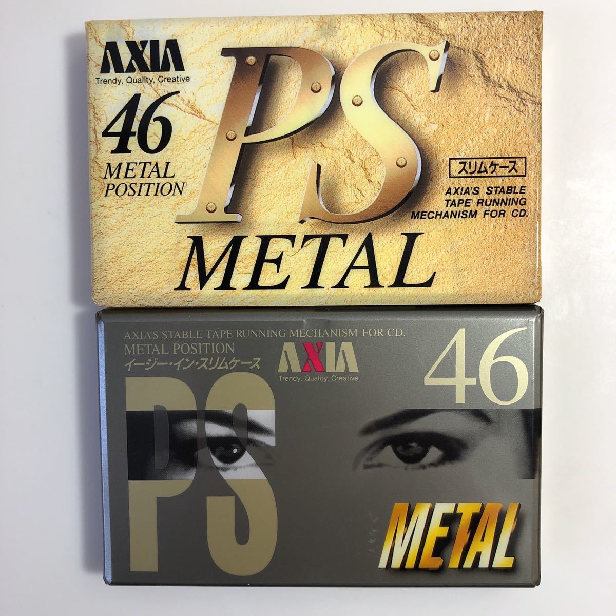 AXIA PS- METAL 46 メタルポジション カセットテープ4本セット【未開封