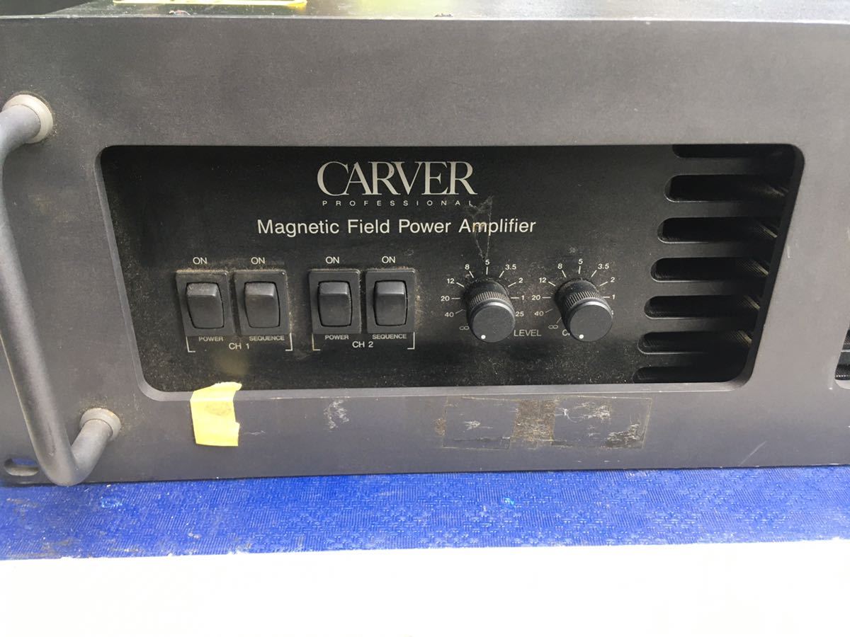 carver PT 2400 ジャンクその1(パワーアンプ)｜売買されたオークション 