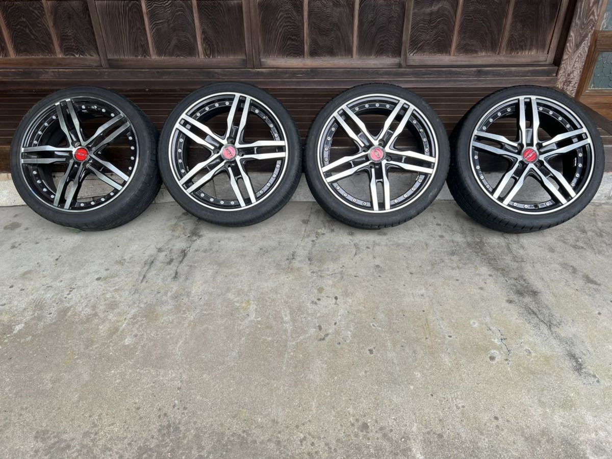 AME シャレン XF-55 17インチ 6.5J ＋45 PCD100 4穴 195/40R17 トヨタ 