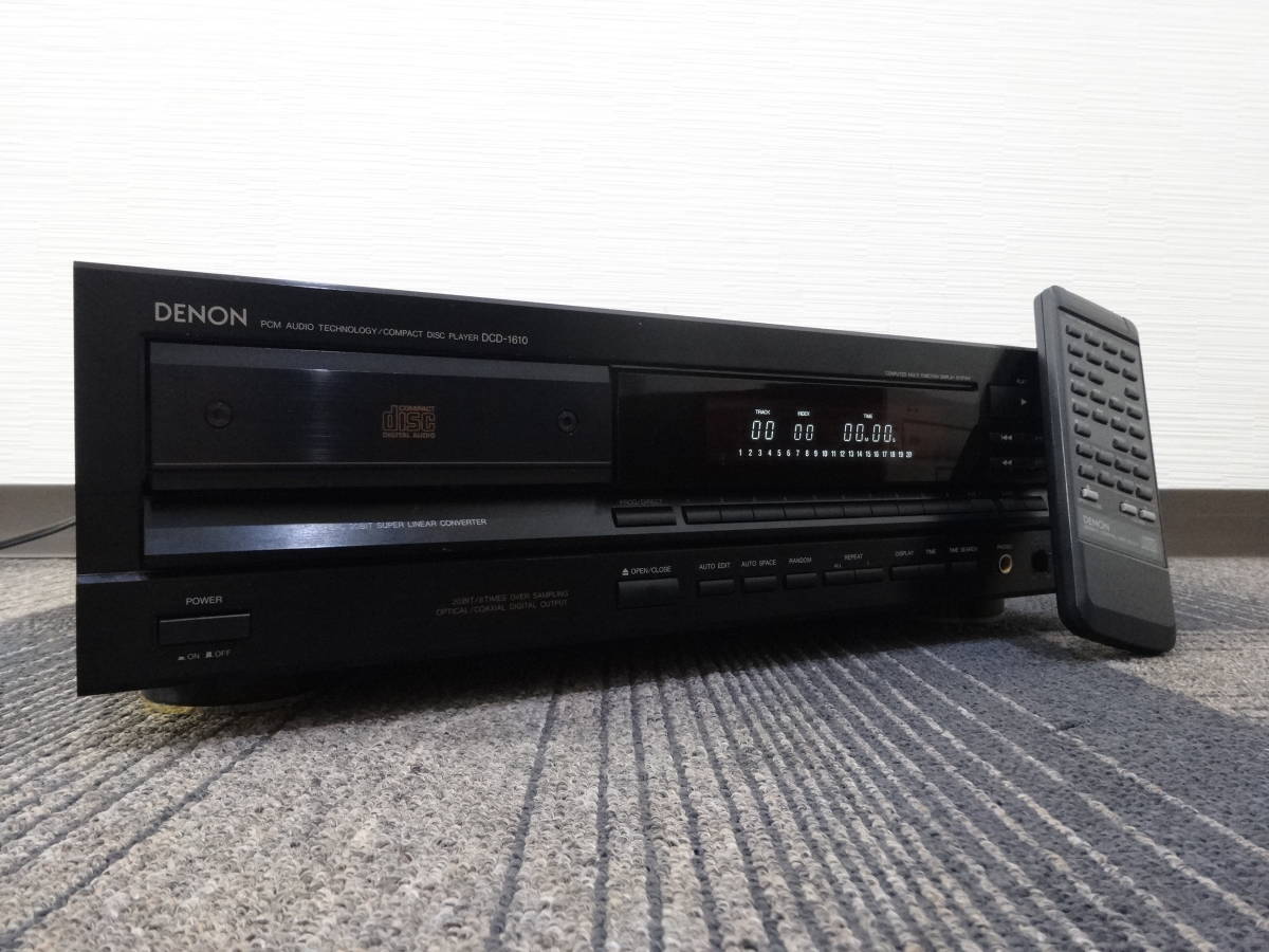 DCD-1610 CDプレーヤー DENON デノン JDENON CDデッキ -「denon」(CD