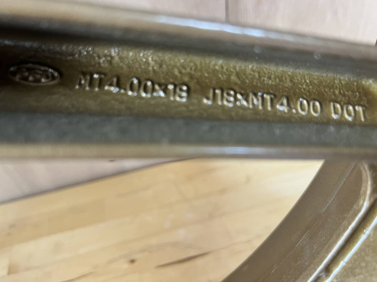 NSR250 SP MC18 マグホイール マグネシウム 4.00-18 リア MAGTEK 検索 NSR
