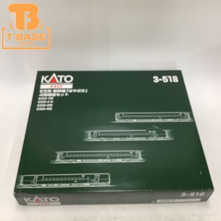 KATO E5系 HOゲージ 3-518 1円〜 新幹線「はやぶさ」4両増結セット