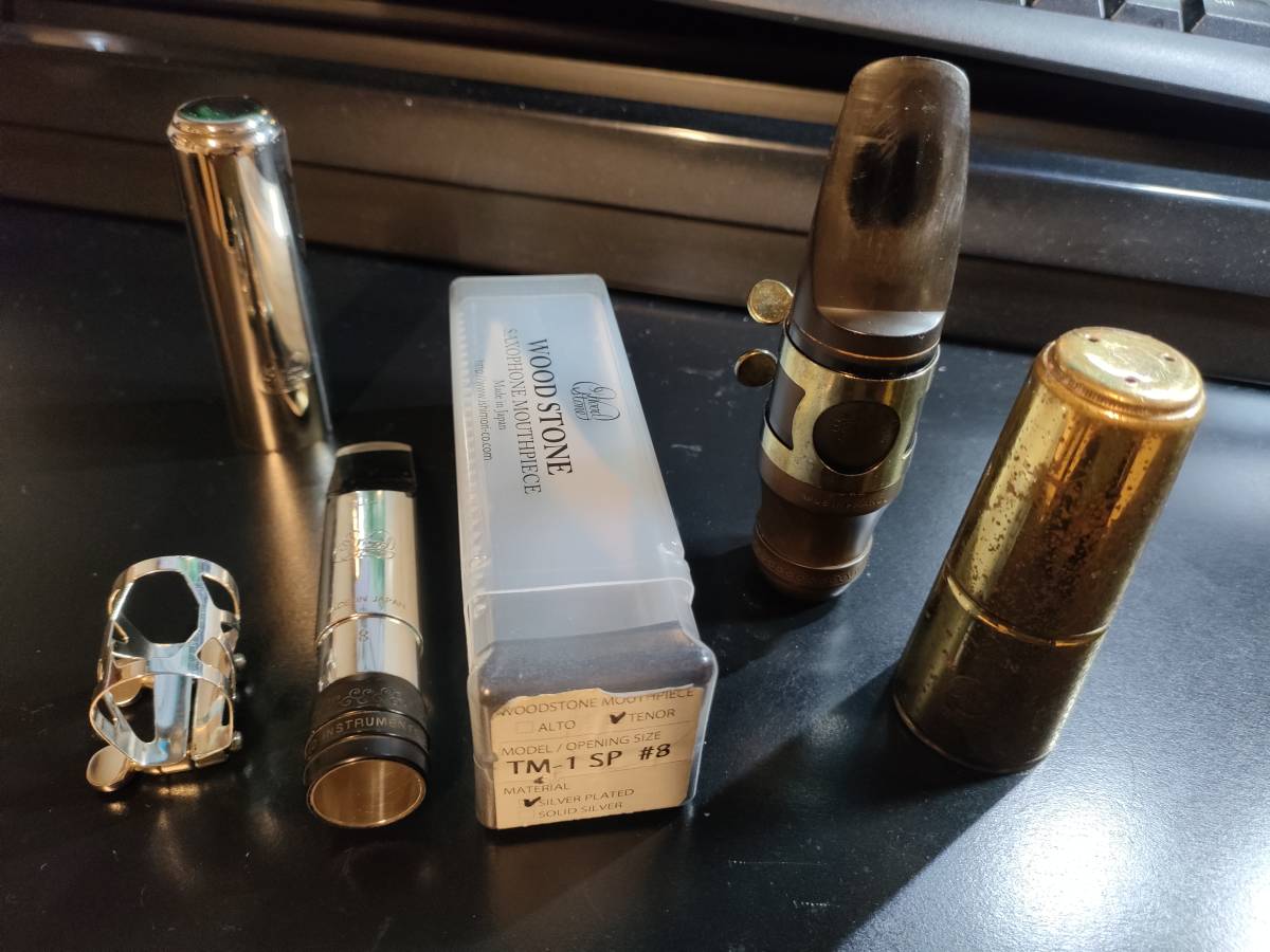 TM-1sp テナーサックス用マウスピース 石森楽器 Wood Stone 中古