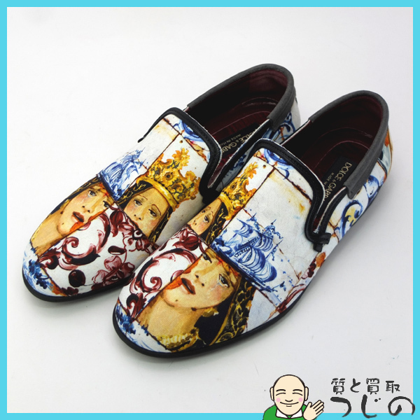 DOLCE&GABBANA ドルチェ&ガッバーナ スリッポン （DOLCE&GABBANA 