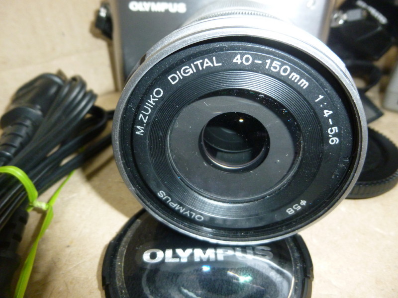 3.オリンパス ミラーレス一眼カメラ E-PL3 クローム レンズ付 OLYMPUS