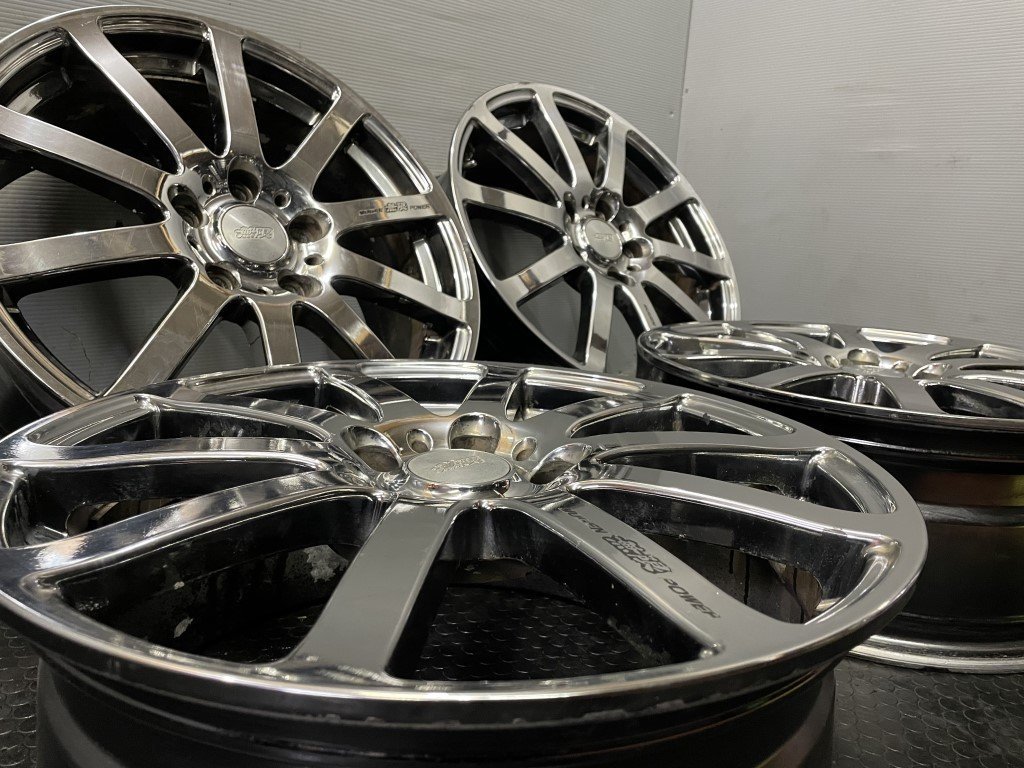 無限 MUGEN NR 社外ホイール 17インチ 4本 7J5HPCD114.3+53 