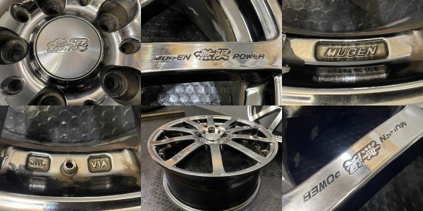 無限 MUGEN NR 社外ホイール 17インチ 4本 7J5HPCD114.3+53 