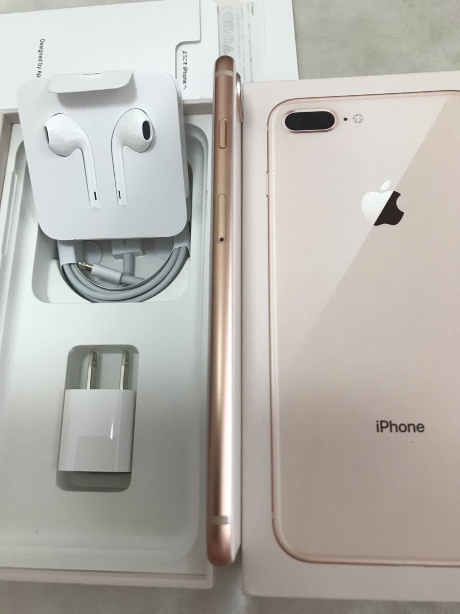 iPhone8プラス 本体simフリー 美品100%】SIMフリーiPhone8 Plus