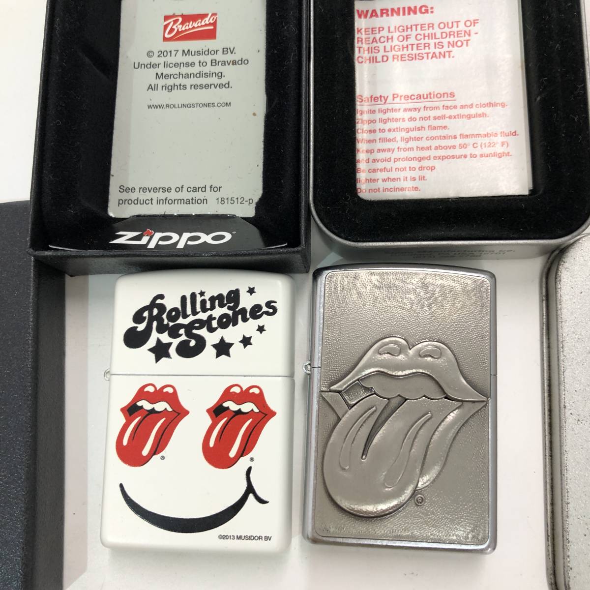 1円～】ZIPPO ジッポー Rolling stones ローリングストーンズ 2001年製 