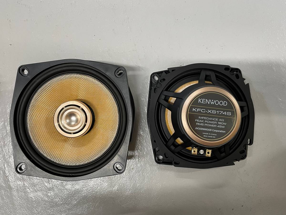 KENWOOD(ケンウッド) 17cm 3way カスタムフィットスピーカー Tuned by
