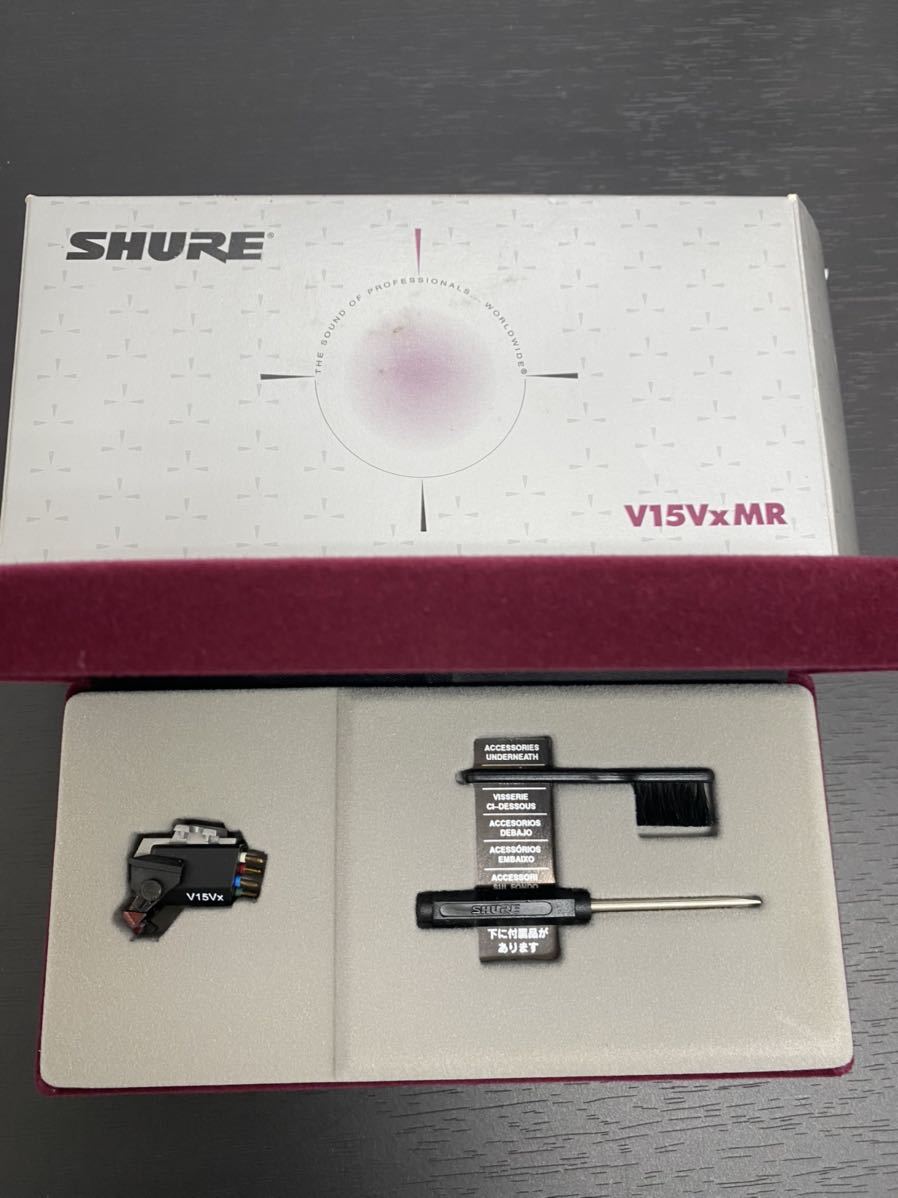 SHURE シュアー MM型カートリッジ V15VxMR ☆SHURE V15VxMR&frasl;MM型カートリッジ&frasl;シュアー☆